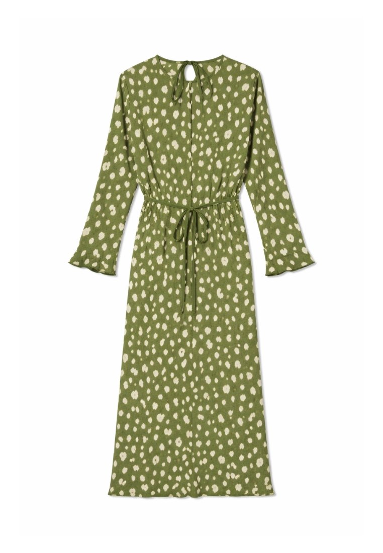 Never Fully Dressed FAWN PLISSE GAIA DRESS
