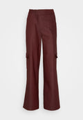 Missy Empire ASYMMETRIC WAISTBAND TROUSERS