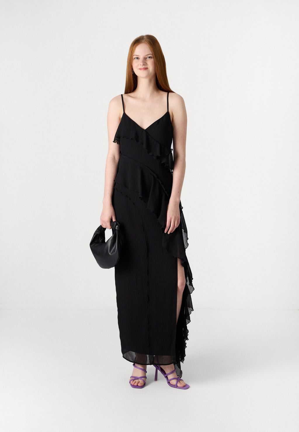 Gina Tricot FRILL MAXI DRESS