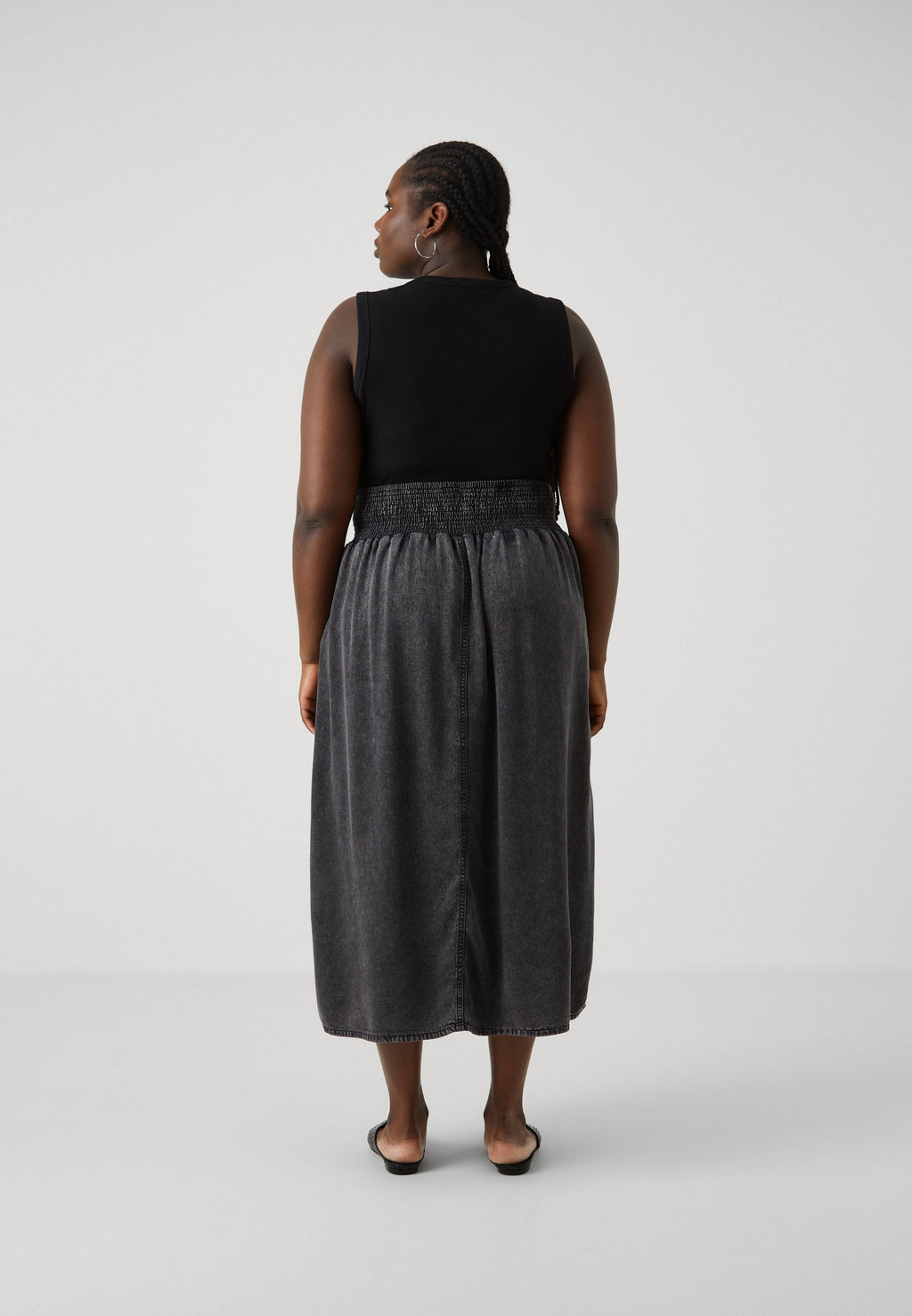 CARBAHA LONG SMOCK SKIRT Media 4