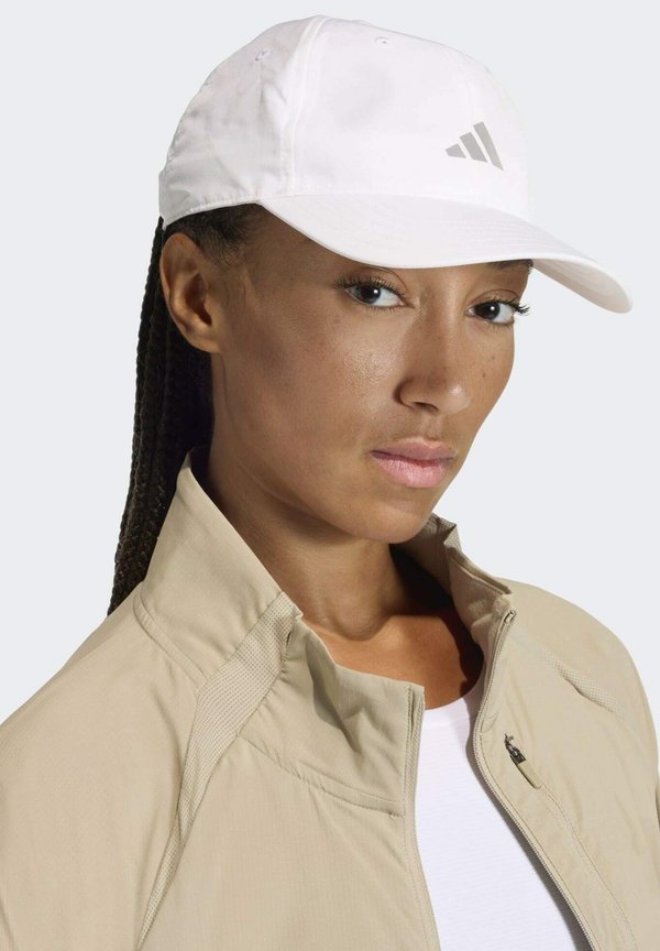 adidas Performance RUN ES CC - Cap - white   reflective silver