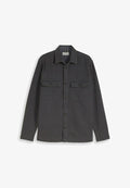 TOM TAILOR IM WASHED-LOOK - Summer jacket - tarmac grey