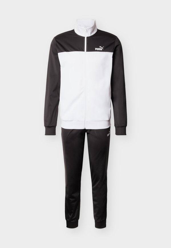 Puma POLY COLORBLOCK SUIT - Tracksuit - white
