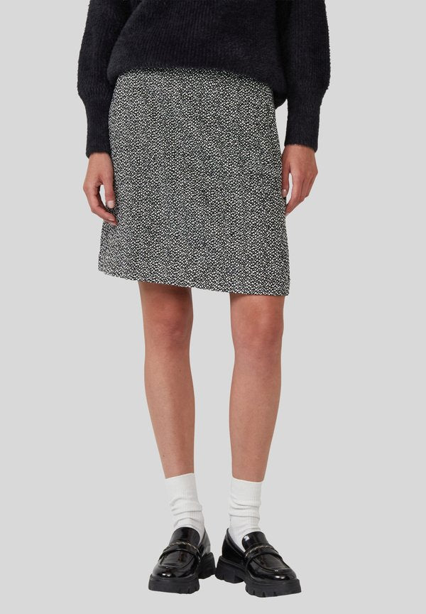 s.Oliver A-line skirt - schwarz