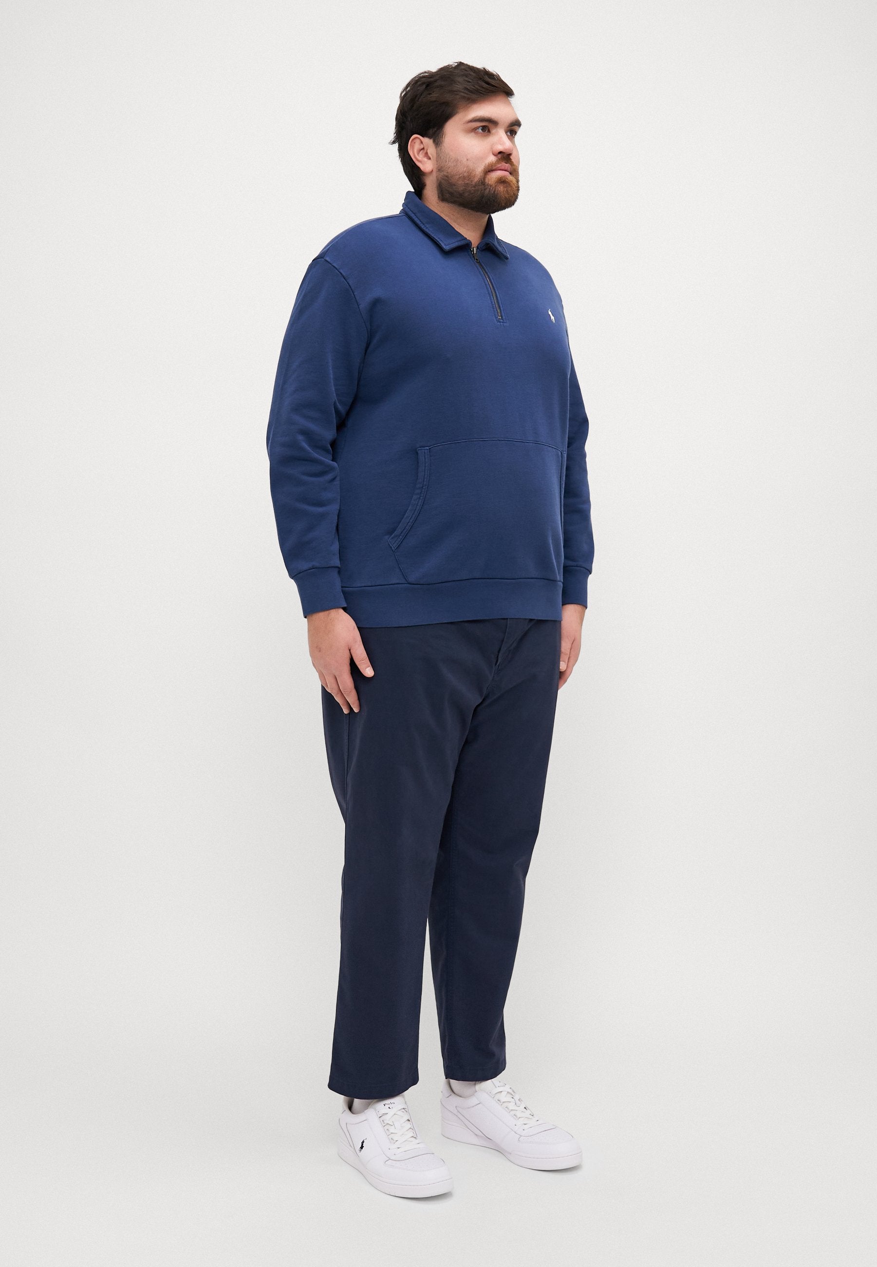 Polo Ralph Lauren Big & Tall LOOPBACK FLEECE QUARTER ZIP SWEATSHIR