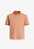 Jack & Jones POLOSHIRT PLUS SIZE POLOSHIRT - Polo shirt - amber brown
