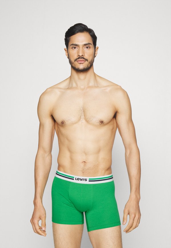 Levi's® MEN PLACED LOGO 2 PACK - Boxer briefs - green/navy