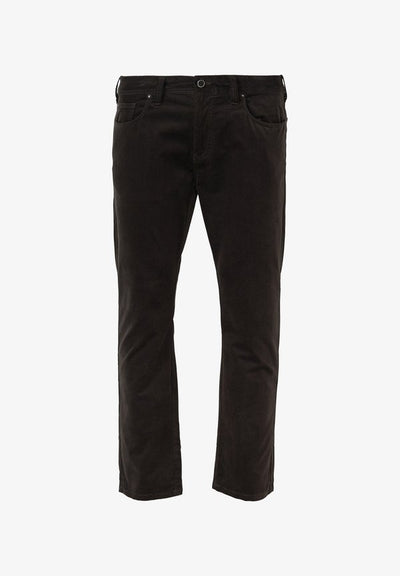 s.Oliver CASBY - Trousers - dunkelbraun