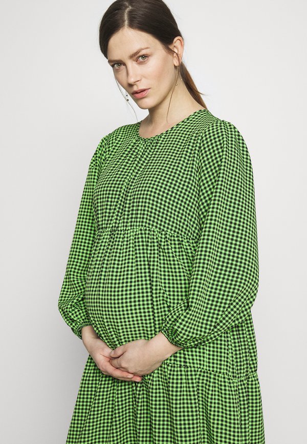 Topshop Maternity SMOCK TIERED DRESS