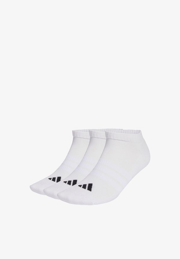 adidas Performance CUSHIONED ESSENTIALS LOW CUT UNISEX 3 PACK - Sneaker socks - white/white/black