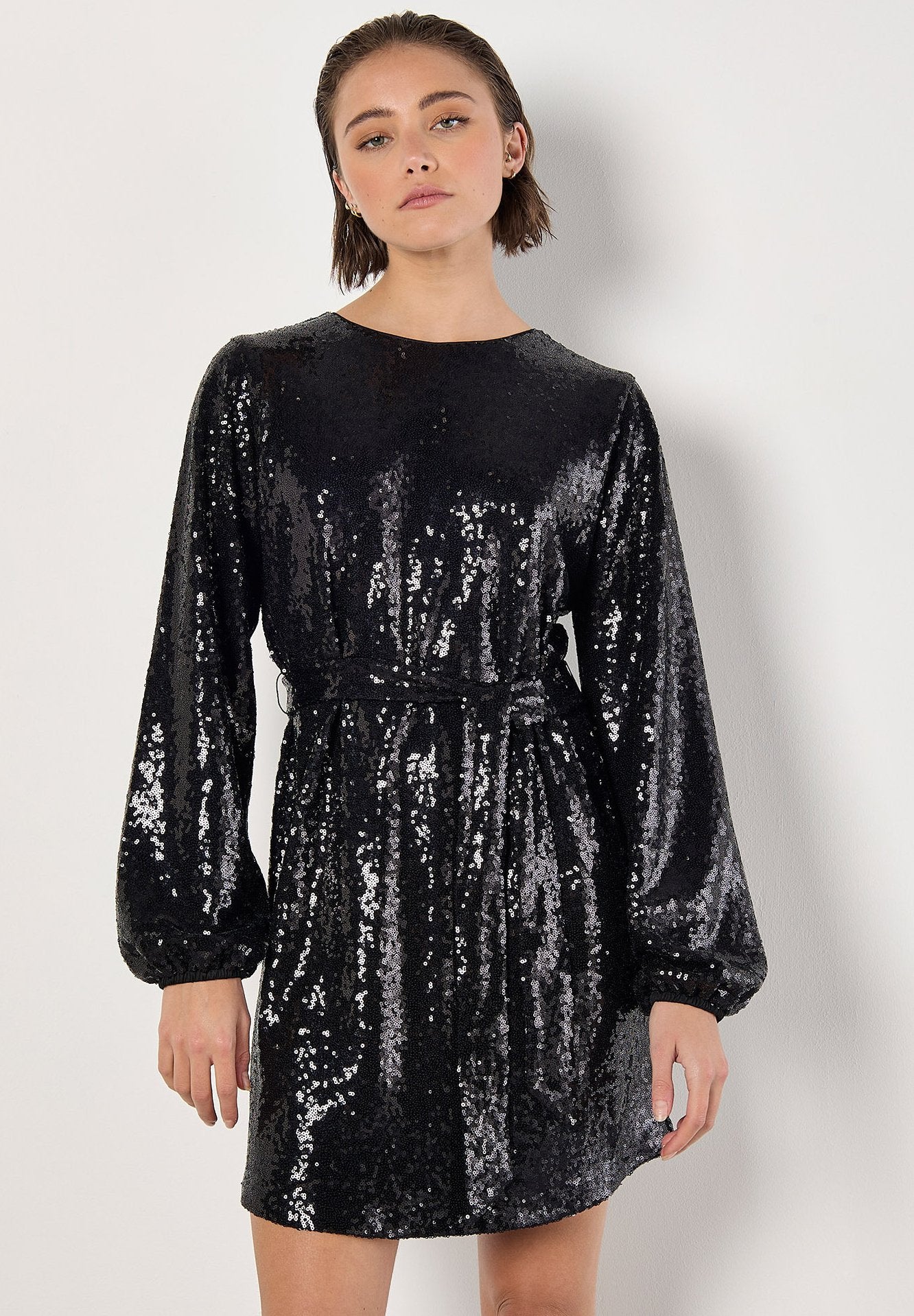Apricot SEQUIN MINI