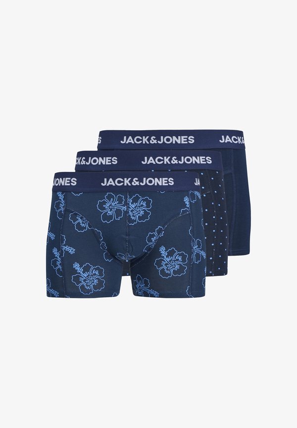 Jack & Jones JACANTHONY PRINT 3-PACK - Trunks - pageant blue