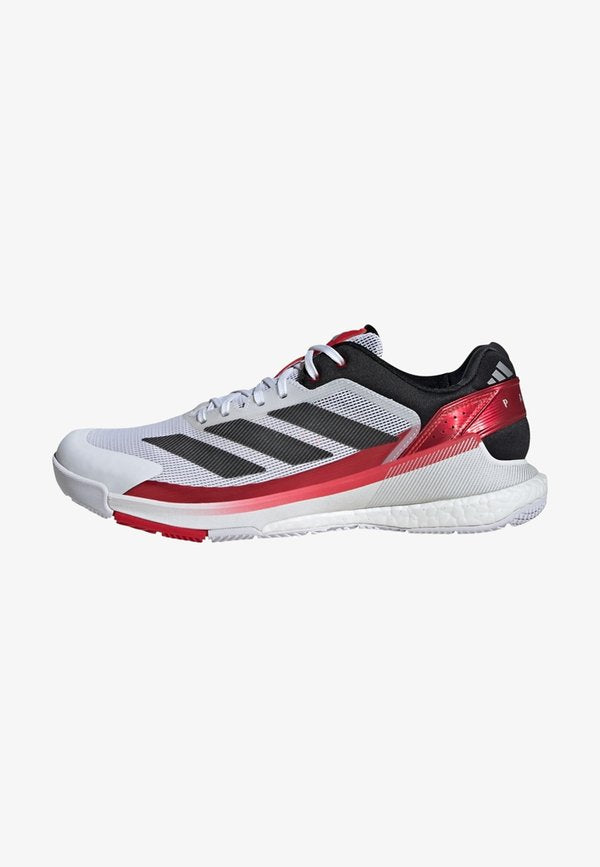 adidas Performance CRAZYQUICK BOOST PADEL - Padel shoes - cloud white   core black   lucid red