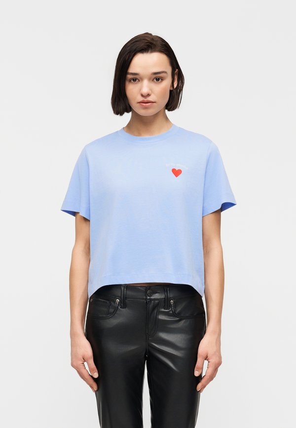 Vero Moda VMSOPHIE - Print T-shirt - brunnera blue