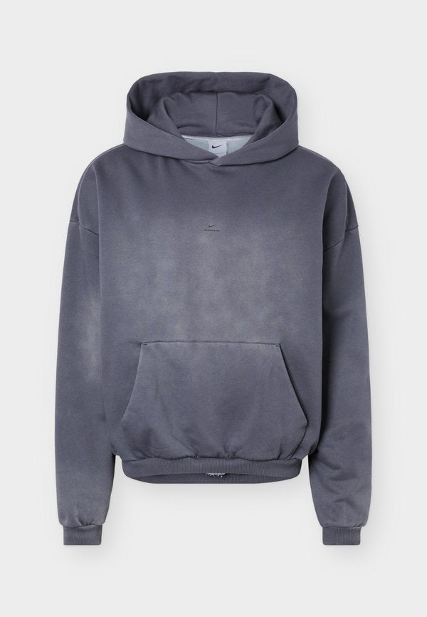 Nike Performance STANDARD ISSUE HEAVY WASHED - Hoodie - black/pale ivory