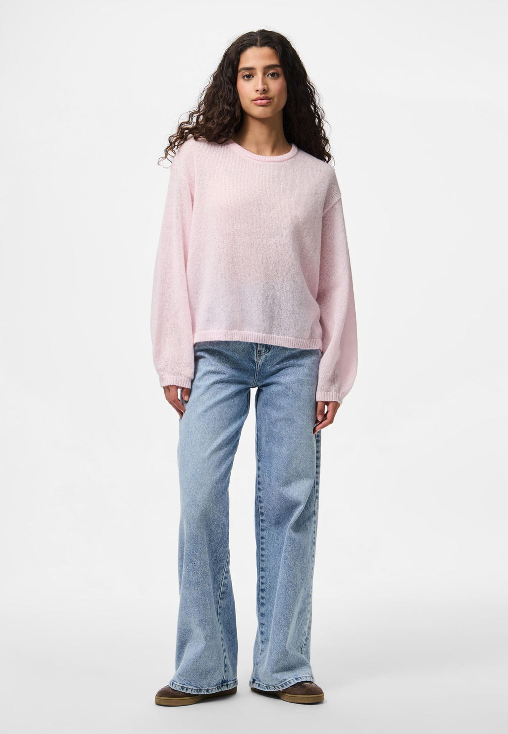 Pieces PCIDA LS O-NECK KNIT NOOS BC
