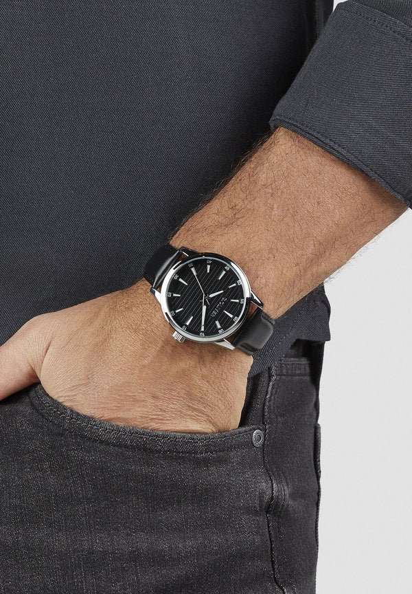 s.Oliver CORE ROUND - Watch - schwarz