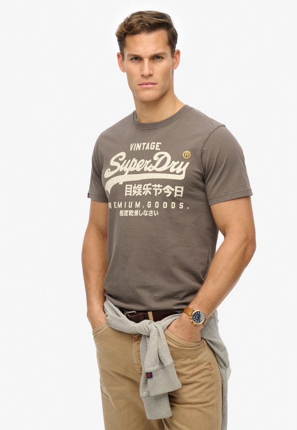 Superdry & Co Print T-shirt - vintage black