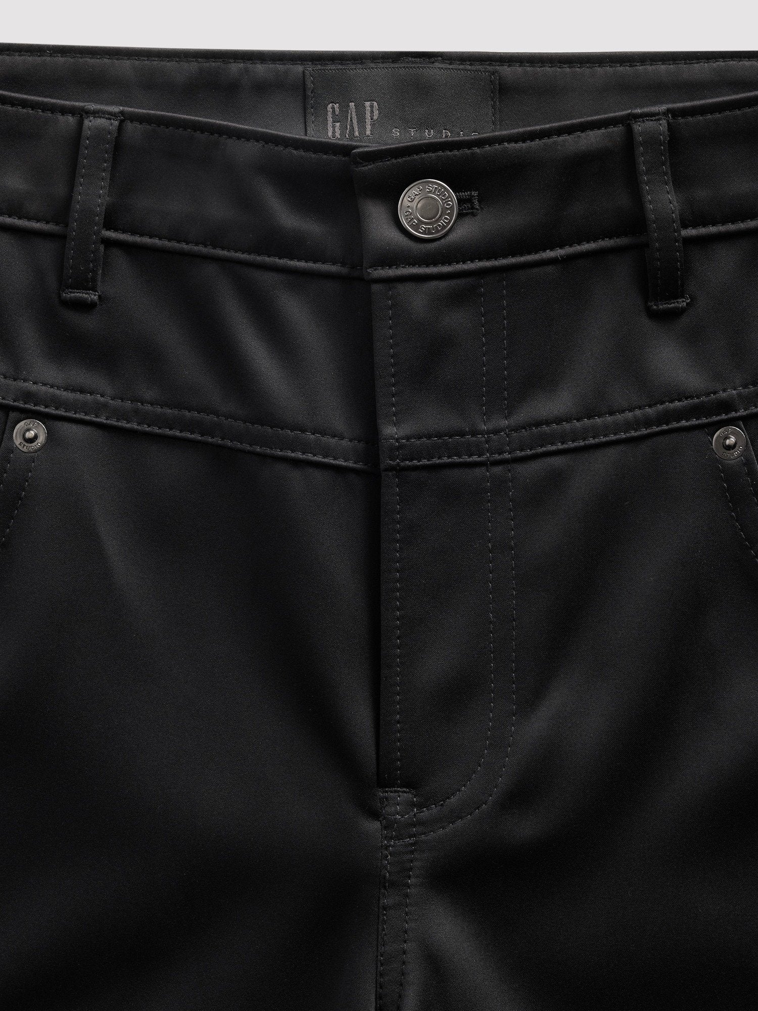 GAP GAPSTUDIO LOW RISE SATIN BAGGY PANTS