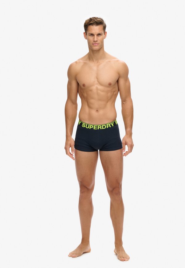 Superdry & Co TRIPLE PACK - Trunks - eclipse navy neon