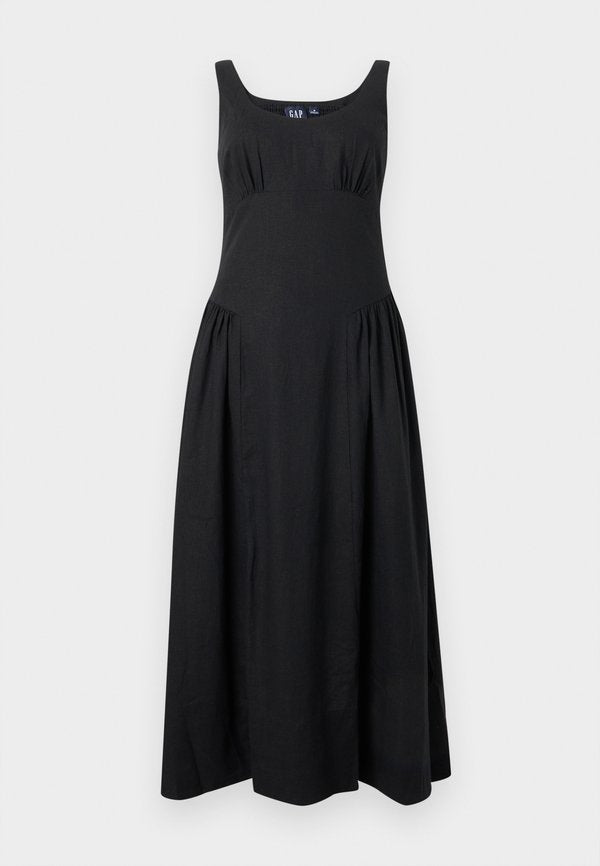 GAP SHIRRED MAXI DRESS