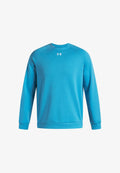 Under Armour RIVAL FLEECE - Sweatshirt - ether blue