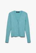 Vero Moda Knitted VMFOOLIVE Knit - Cardigan - gray mist