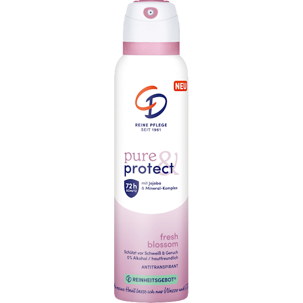 Antitranspirant Deospray pure & protect fresh blossom CD