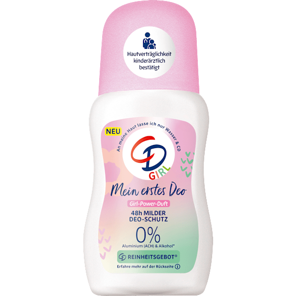 Deo Roll-on Girl-Power-Duft, Mein erstes Deo  CD