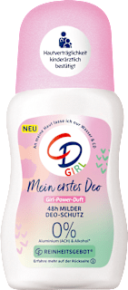 Deo Roll-on Girl-Power-Duft, Mein erstes Deo  CD
