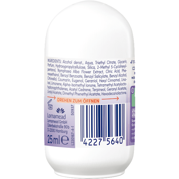 Deo Roll-on Wasserlilie, Reisegröße CD