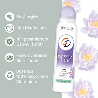 Desospray Wasserlilie, Reisegröße CD