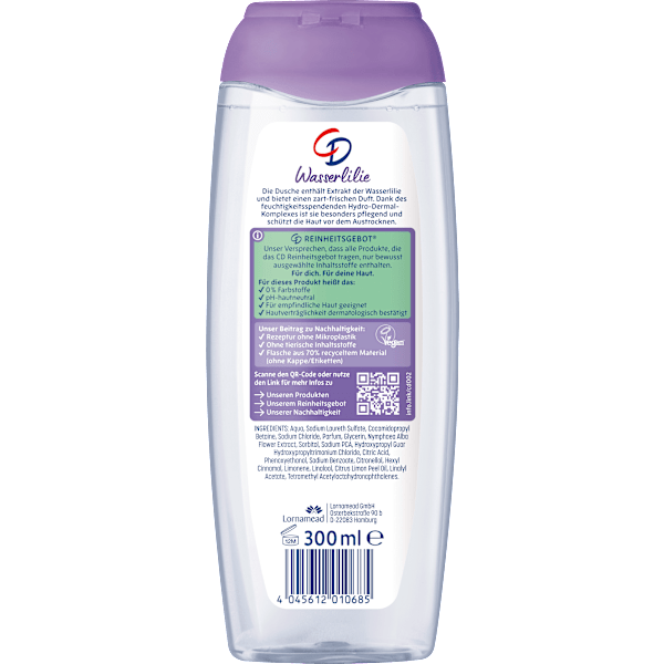 Duschgel Wasserlilie CD