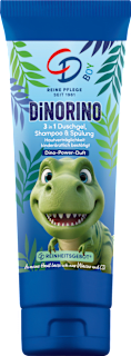 Kinder Duschgel, Shampoo & Spülung 3in1 Dinorino CD