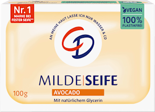 mildes Seifenstück mit Avocado CD