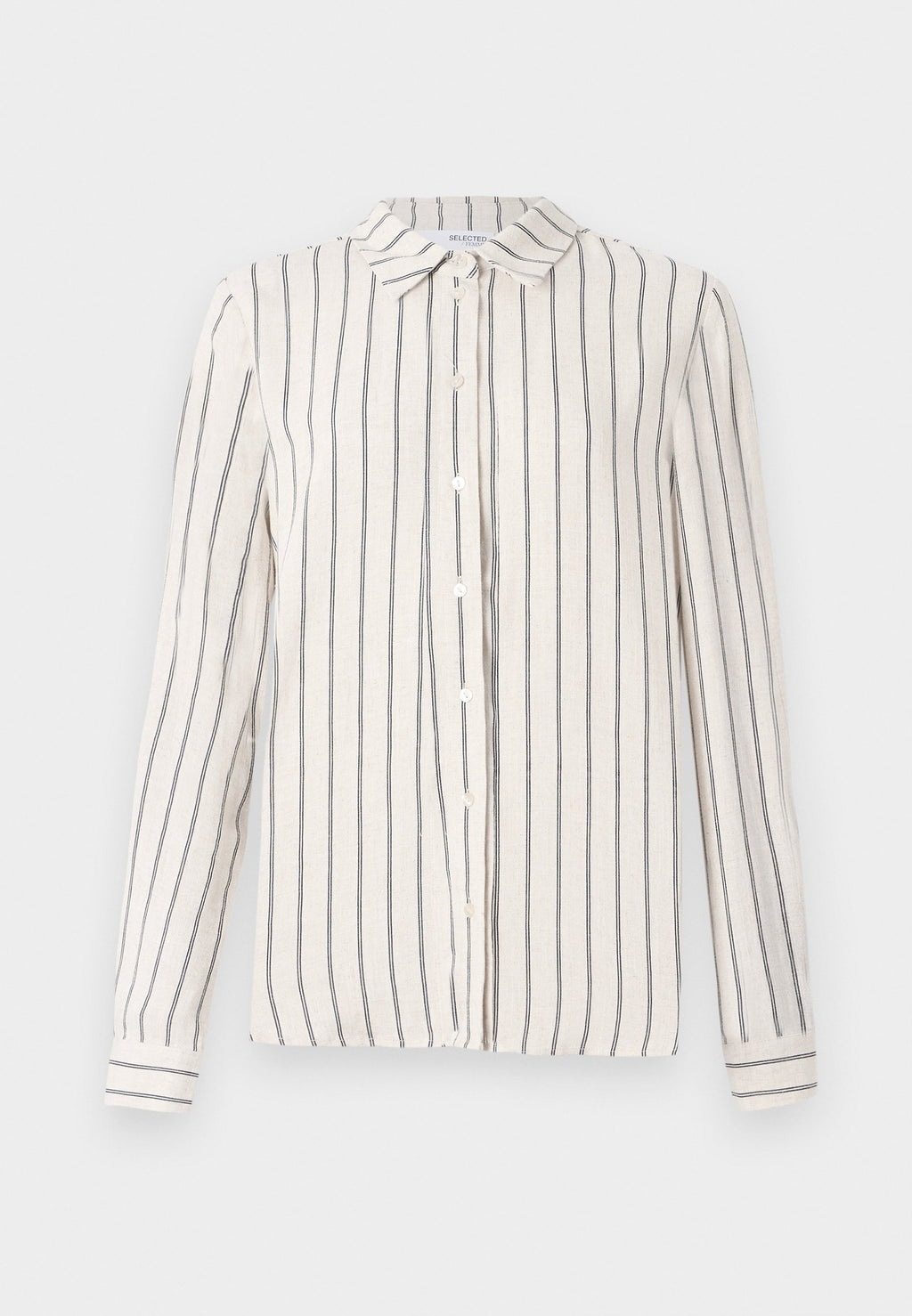 Selected Long sleeved striped