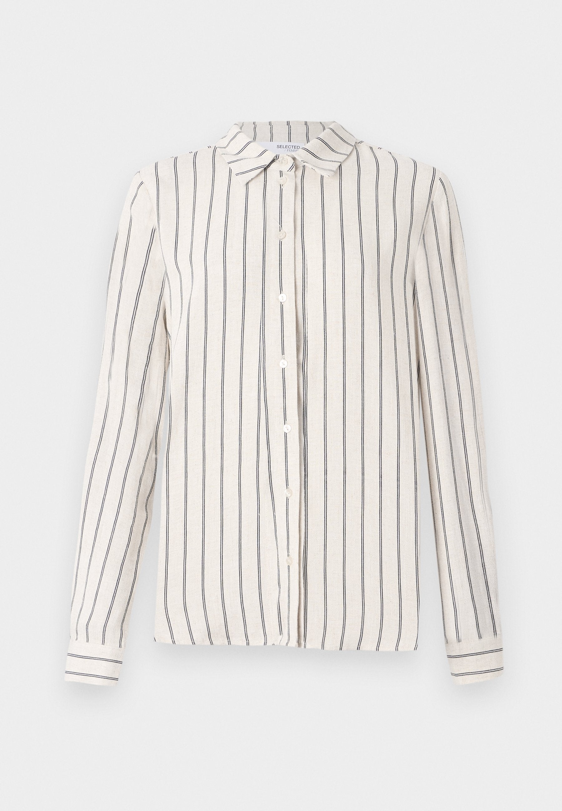 Selected Long sleeved striped