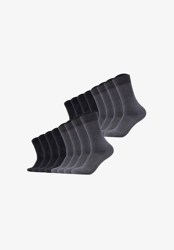 s.Oliver S.OLIVER S.OLIVER UNISEX SOCKEN, 16ER PACK - KURZSOCKEN, EINFARBIG UNISEX - Socks - grau