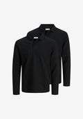 Jack & Jones 2-PACK - Polo shirt - schwarz
