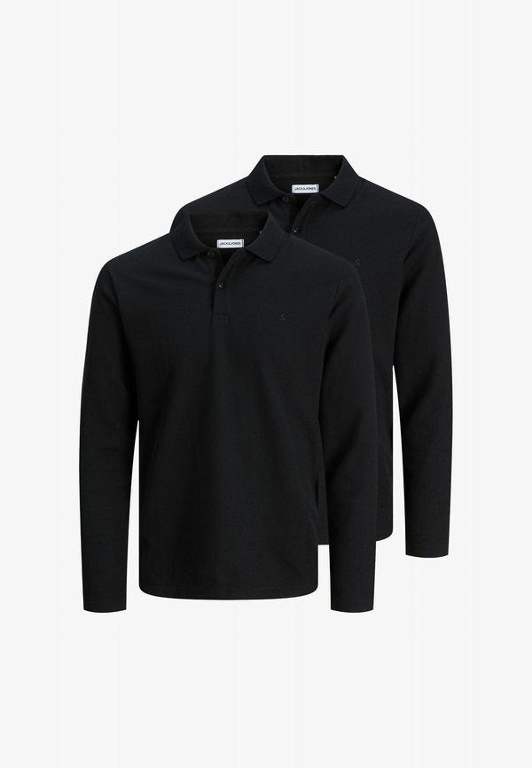 Jack & Jones 2-PACK - Polo shirt - schwarz
