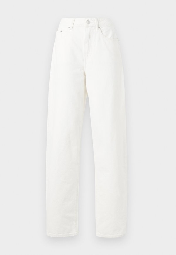Tommy Hilfiger MID RISE TAPERED BARREL LEG WHITE JEANS