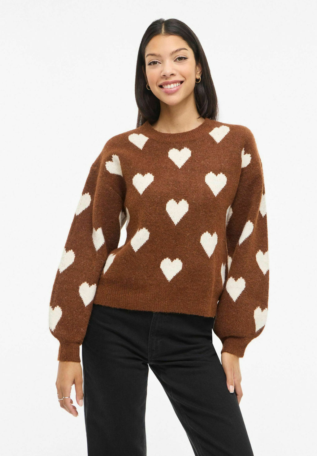 VILA Knitted VILUNA Round neck