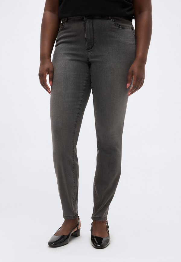 Vero Moda Curve VMCSOPHIA  - Jeans Skinny Fit - dark grey denim