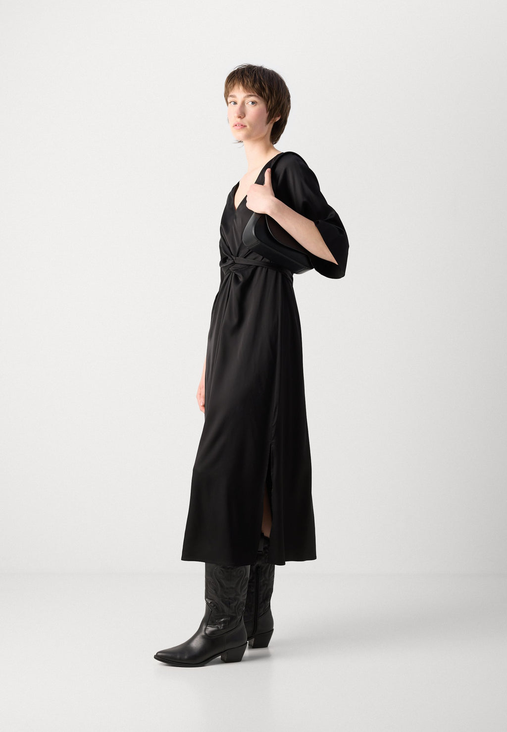Marc O'Polo DRESS  WRAP STYLE MEDIUM LENGTH RAGLAN SLEEVES