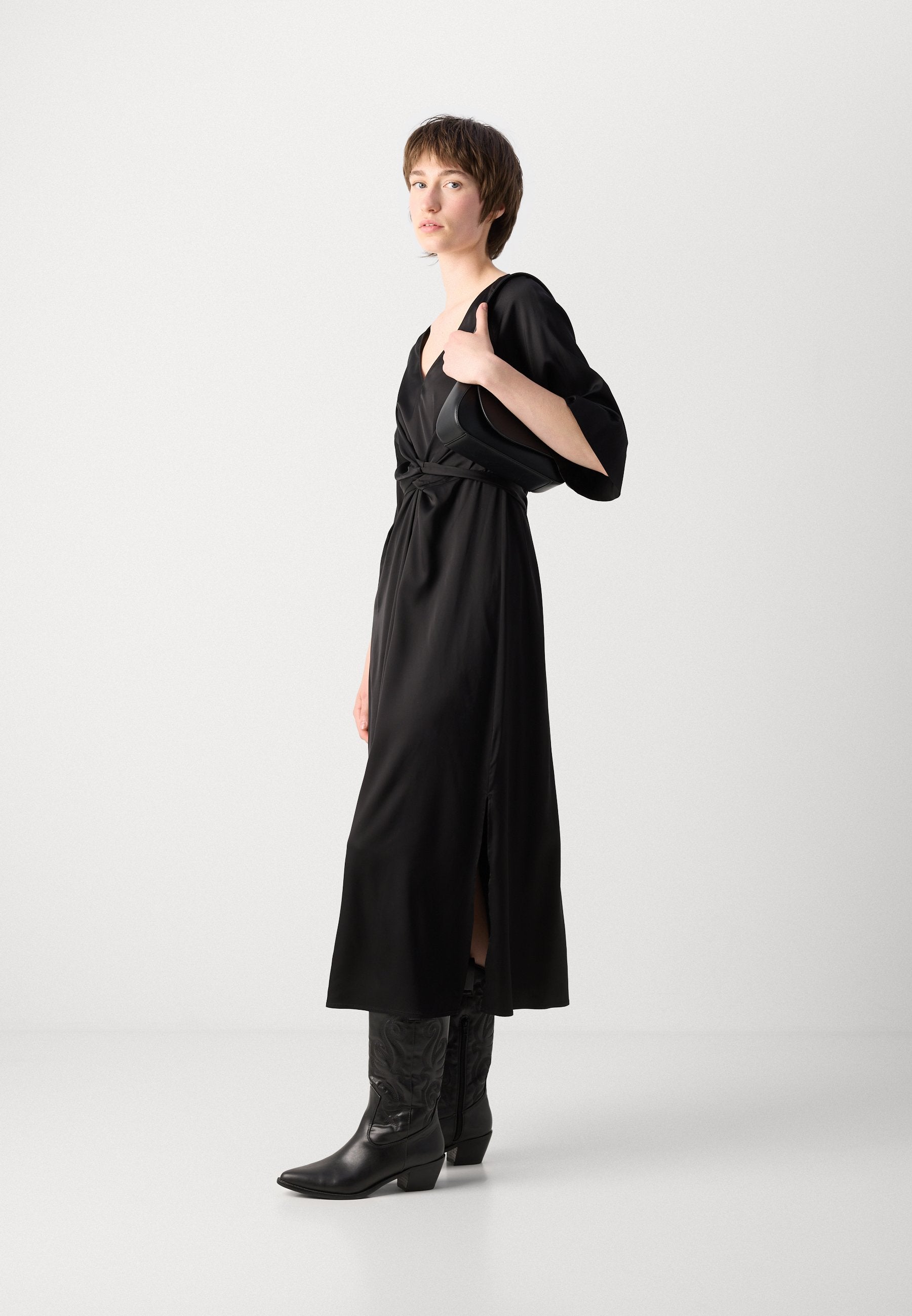 Marc O'Polo DRESS  WRAP STYLE MEDIUM LENGTH RAGLAN SLEEVES