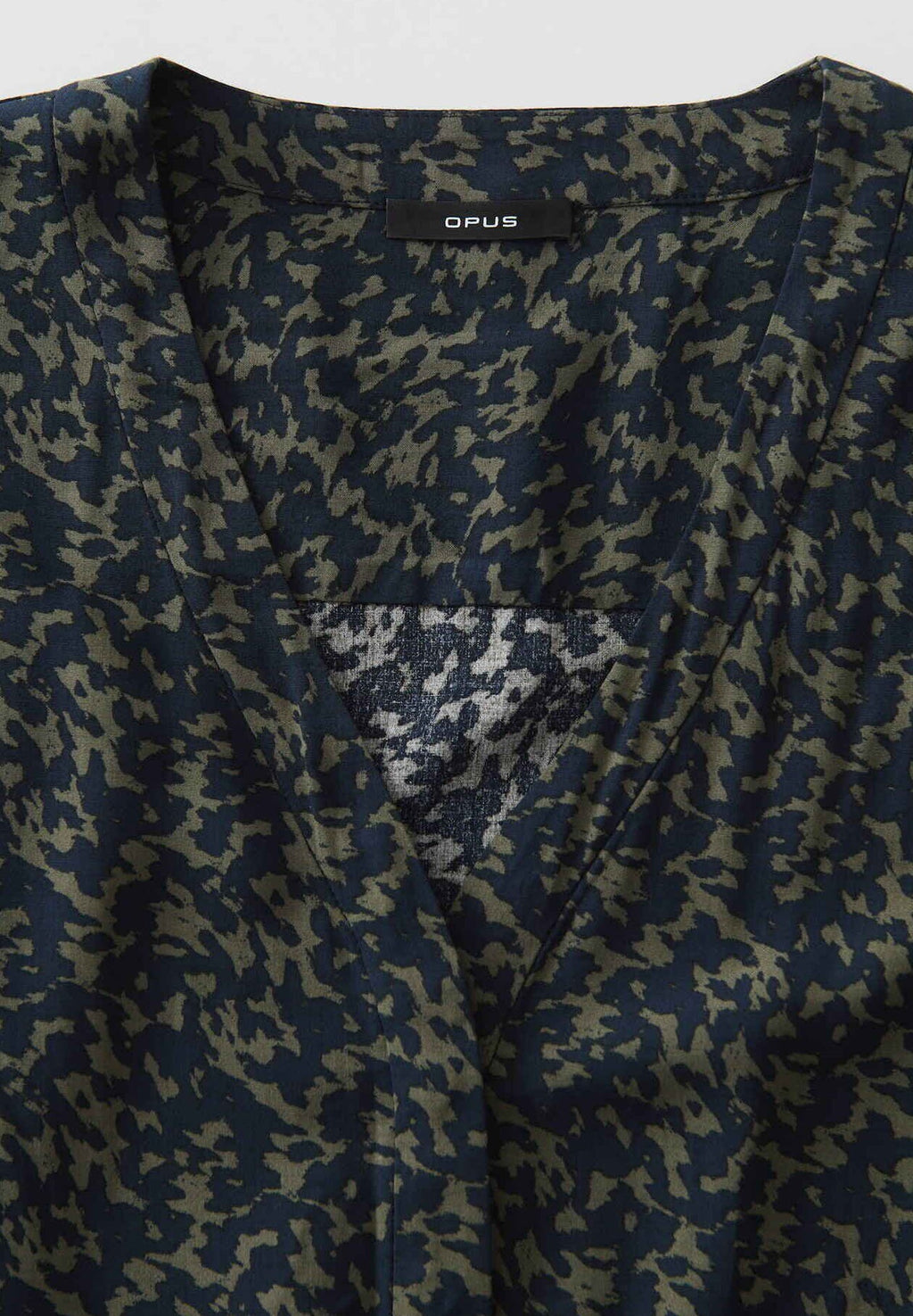 OPUS MID RISE CROPPED WIDE FIT PRINT