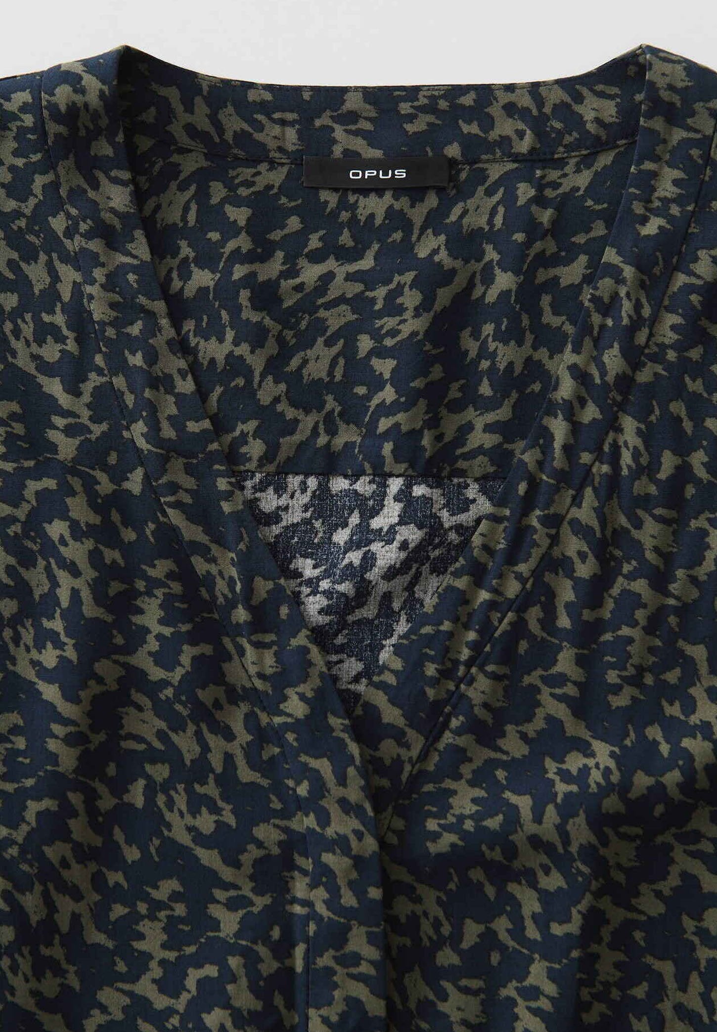 OPUS MID RISE CROPPED WIDE FIT PRINT