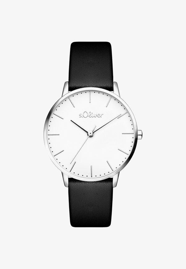 s.Oliver MODERN BASICS - Watch - schwarz