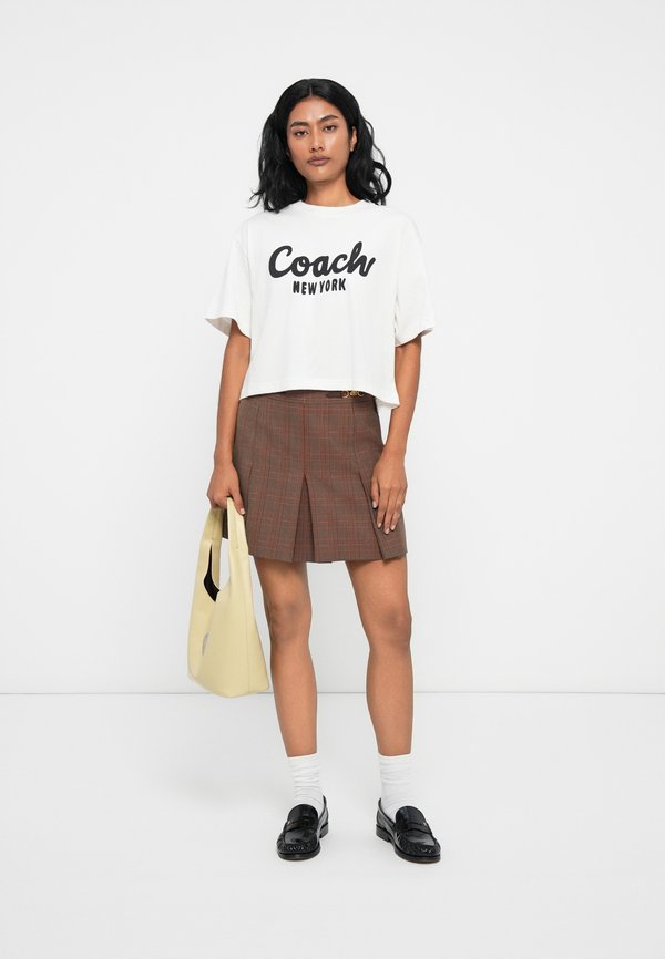 COACH PLEATED SKIRT