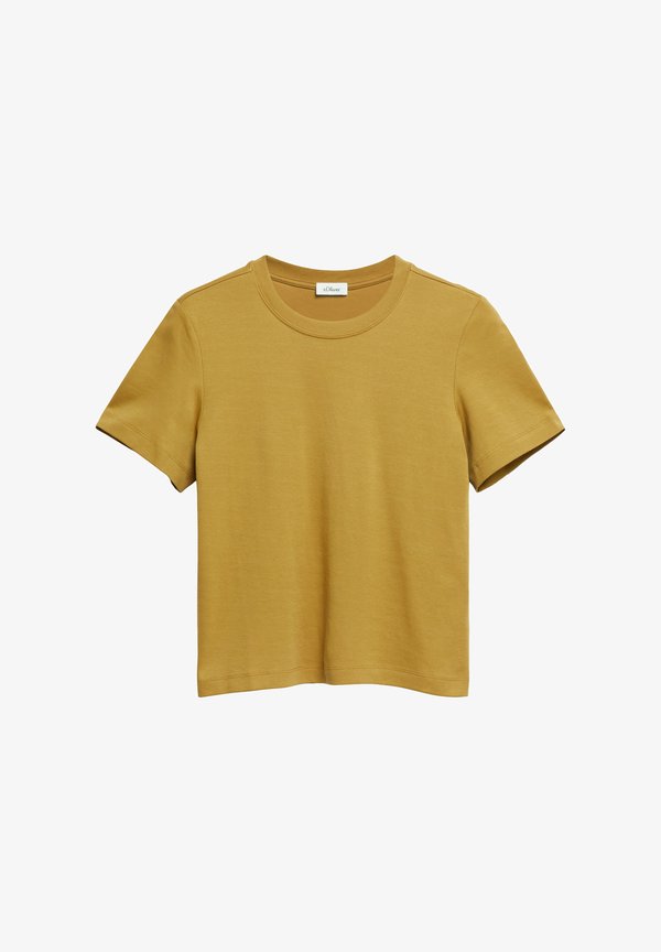 s.Oliver T-SHIRT - Basic T-shirt - ocker
